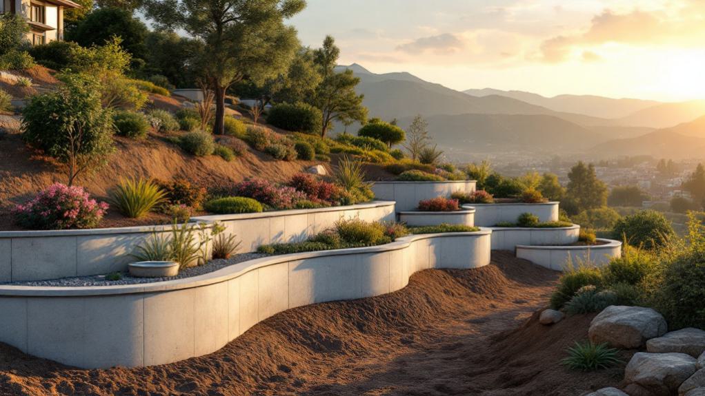 Concrete Retaining Wall Glendale CA